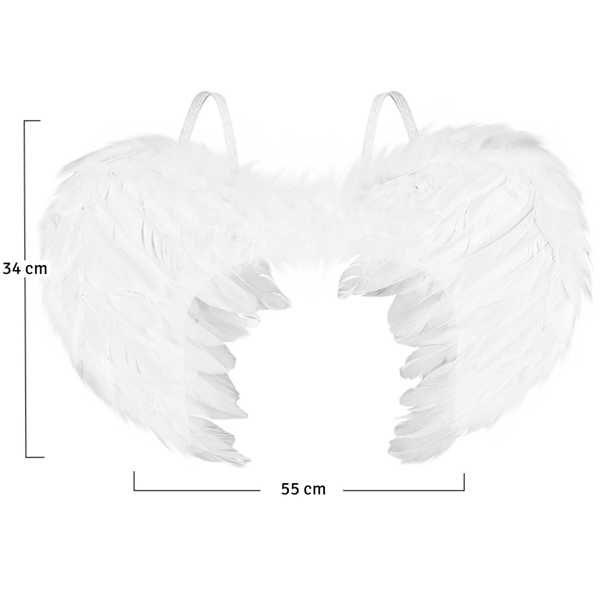 Miniatura 5 de Alas Angel Medianas Blancas AF822